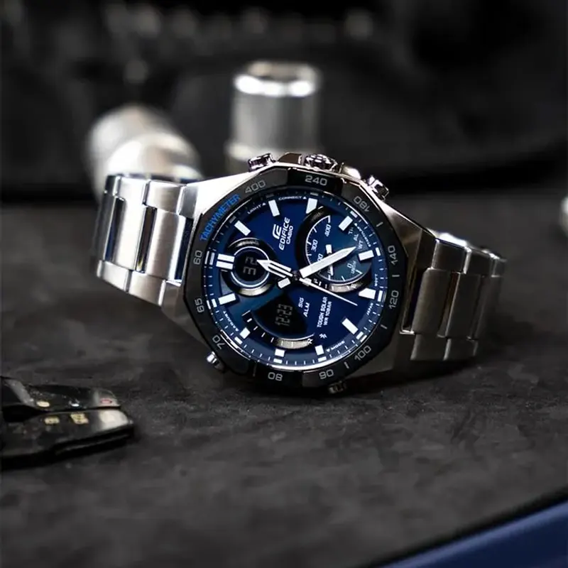 Casio Edifice Tough Solar Bluetooth High-performance Men’s Watch- ECB-950DB-2A